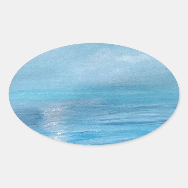 Adesivo Oval Vinheta (Frente)