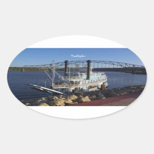 Adesivo Oval Vinheta