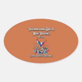 Adesivo Oval Vinheta