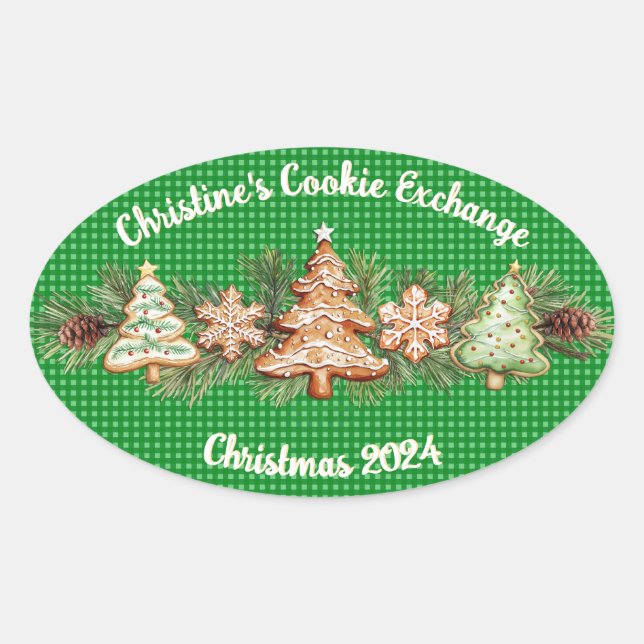 Adesivo Oval Vinheta (Frente)