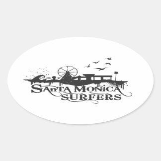 Adesivo Oval Vinheta Clássica SMS