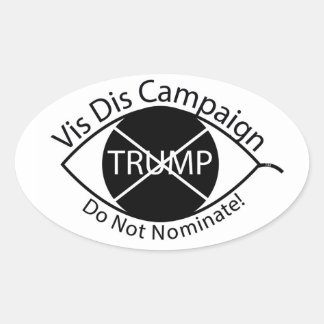 Adesivo Oval Vinheta de Desobediência Visual