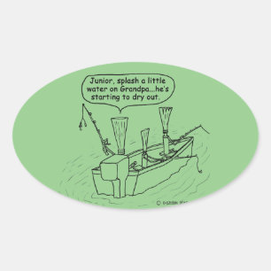 Adesivo Oval Vinheta Oval das Letras de Pesca