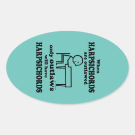 Adesivo Oval Vinheta Oval Não aprovada