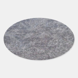 Adesivo Oval Vinheta Oval Preto Marble