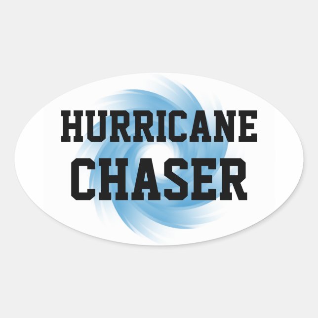 Adesivo Oval Vinhetas de HURRICANO (4) (Frente)