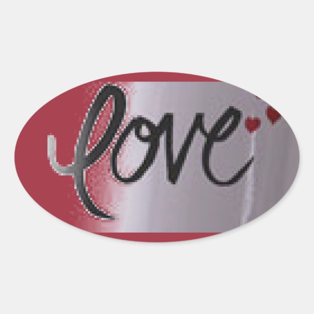 Adesivo Oval Vinhetas Oval (Frente)