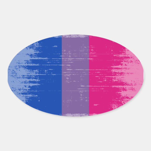Adesivo Oval Vintage Bisexual Pride.png (Frente)