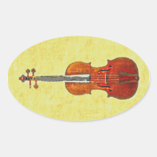 ADESIVO OVAL VIOLINO