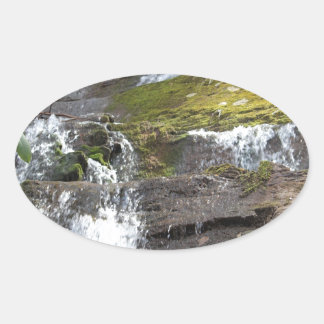 Adesivo Oval visto em cascata