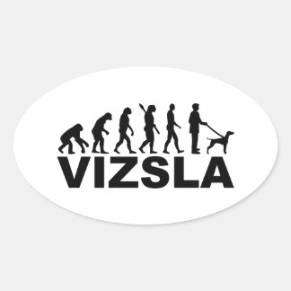 Adesivo Oval Vizsla Evolution