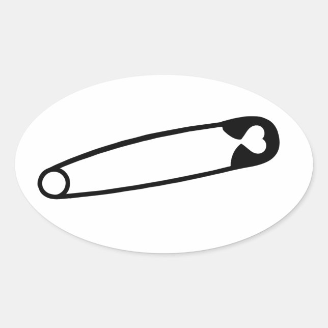 Adesivo Oval Você está seguro comigo... (Frente)