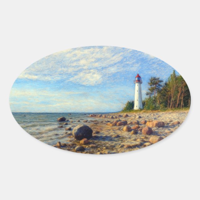 Adesivo Oval Vormsi Stillness (Frente)