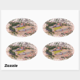 Adesivo Oval Wrexham AFC, Racecourse Ground