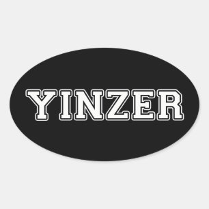 Adesivo Oval Yinzer