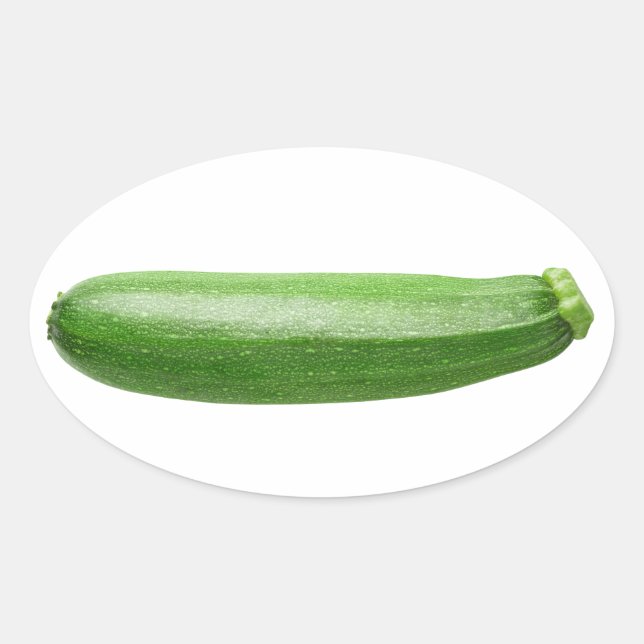 Adesivo Oval Zucchini (Frente)