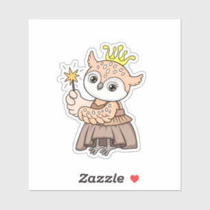 Adesivo Owl Princess