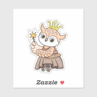 Adesivo Owl Princess