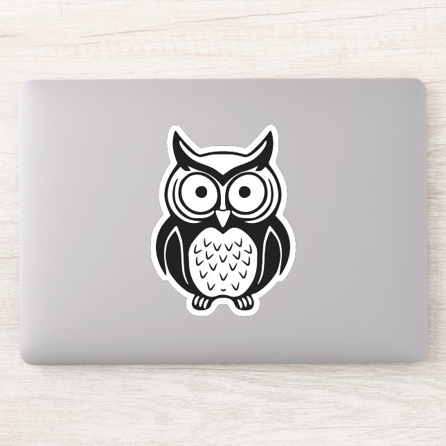 Adesivo Owl Sticker (Computador)