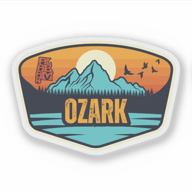 Adesivo Ozark, Alabama (Frente)