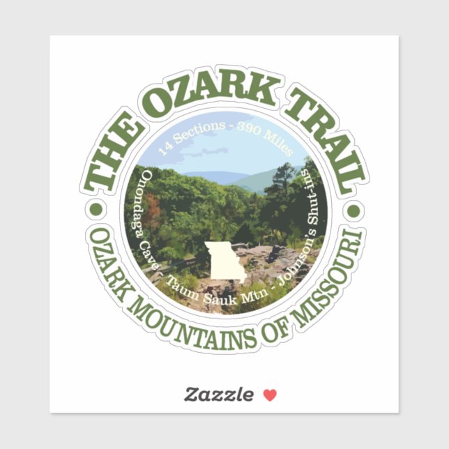Adesivo Ozark Trail (rd) (Folha)