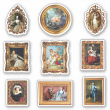 Pacote de Conjunto de Arte Famosos Rococo