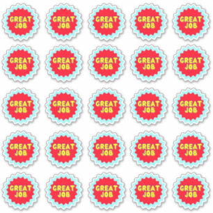 Adesivo Pacote de Stickers Coloridos de Professores Recomp