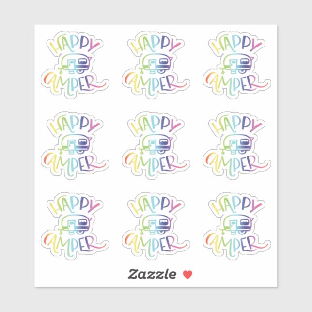 Adesivo Pacote de Vinheta para Campos Feliz (Folha)