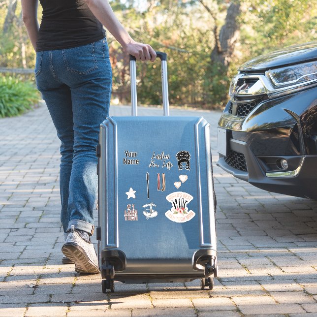 Adesivo Pacote do Lash Tech Sticker (Mala Insitu)