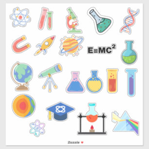 Adesivo Pacote do Science Sticker