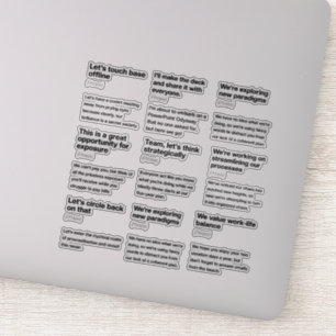 Adesivo Pacote do Sticker de Definições de Correio Eletrôn