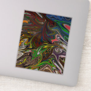 Adesivo padrão abstrato legal