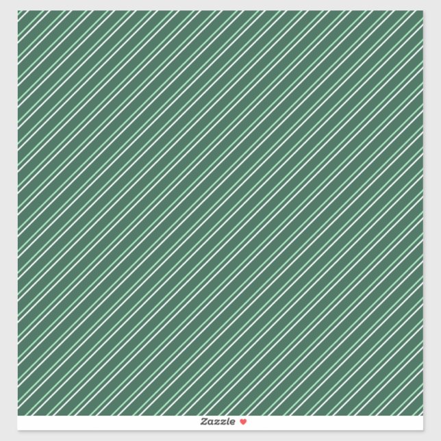 Adesivo Padrão branco verde (Folha)