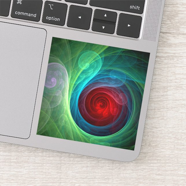 Adesivo Padrão de cor de Abstrato de arte flexível de temp (Detalhe)