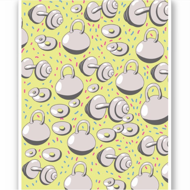 Adesivo Padrão de peso (Frente)