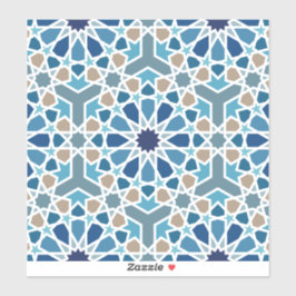 Adesivo Padrão do Azulejo marroquino