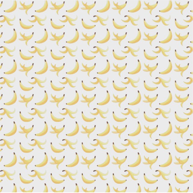 Adesivo Padrão moderno de polígono de folhas de banana (Frente)