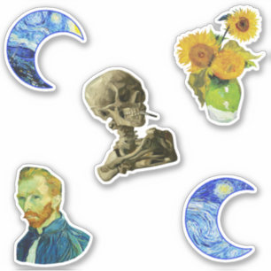 Adesivo Padrão Van Gogh