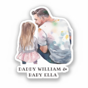 Adesivo Padre e Filha Bond (5)