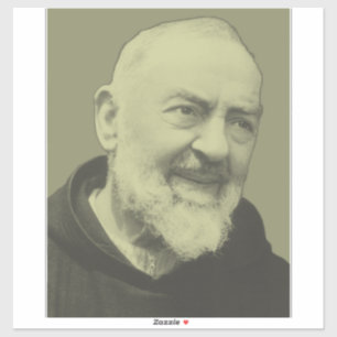 Adesivo Padre Pio de Pietrelcina