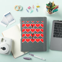 Padrões de Coração Vermelho de Amor Dia dos Namora