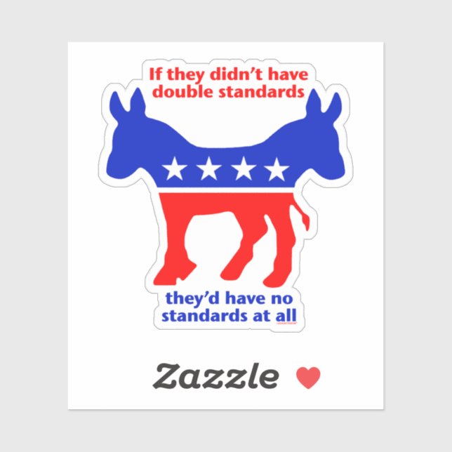 Adesivo PADRÕES DUPLos DOS DEMOCRATAS (Folha)