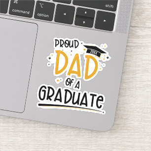 Adesivo Pai orgulhoso de um Formando
