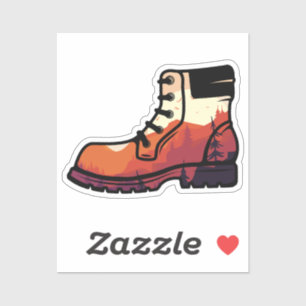 Adesivo Paisagem do Calçado de Rota Retroativa - Selvagem