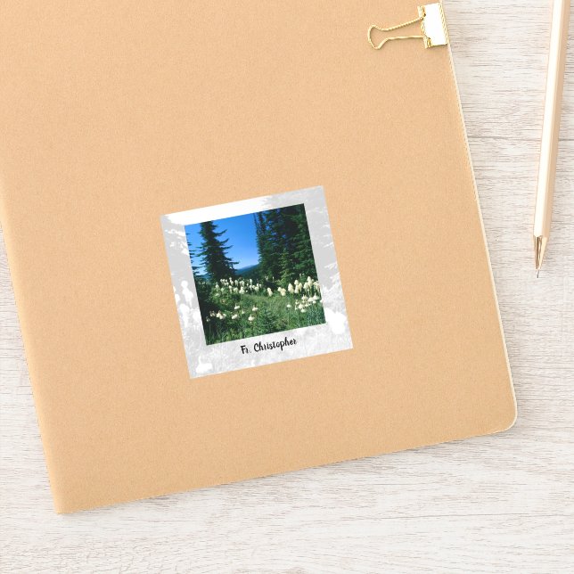 Adesivo Paisagem do Padre Personalizada (Notebook)