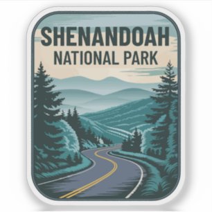 Adesivo Paisagem do Parque Nacional de Shenandoah