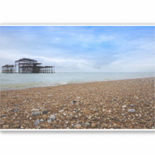 Adesivo paisagem do píer oeste de Brighton