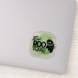 Adesivo Palavra de citação do Dia das Bruxas