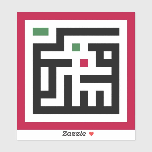 Adesivo Palavra palestiniana em árabe Wordart - bandeira d (Folha)