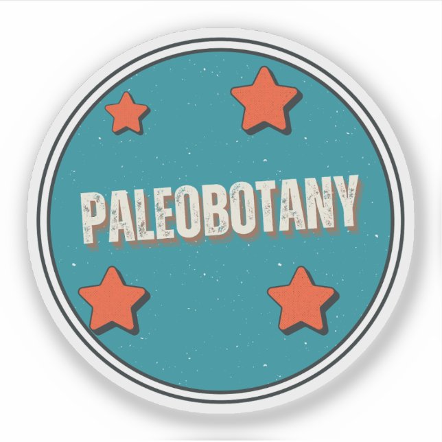 Adesivo Paleobotânica (Frente)